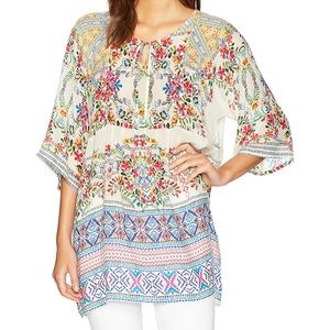 Johnny Was silky blouse